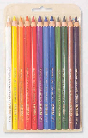 Pastelky 3472/12 dl.silné OK9