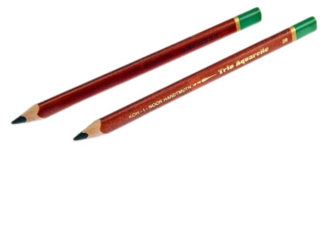 Pastelka 3760/26 tm.zelená 3HR akvarel