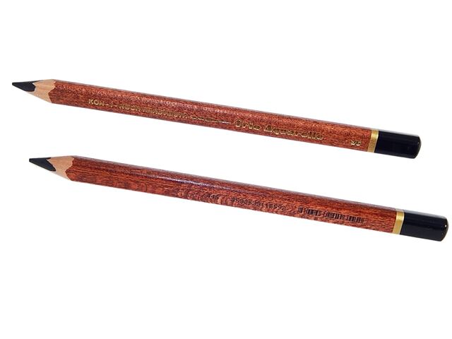 Pastelka 3760/36 černá 3HR akvarel