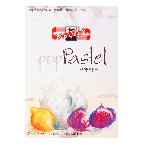 Blok 9920006 245x345 PASTEL 220g bílý