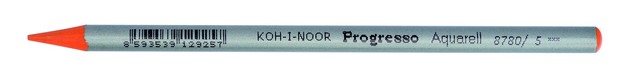 Umělecké akvarelové progresso 8780/05 oranž červenavá
