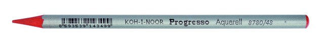 Umělecké akvarelové progresso 8780/48 červeň šarlatová tm.