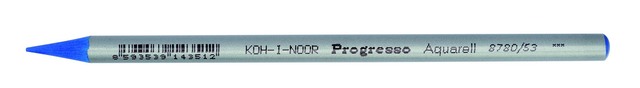 Umělecké akvarelové progresso 8780/53 modř phtalová