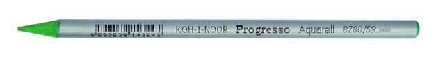 Umělecké akvarelové progresso 8780/59 zeleň trávní