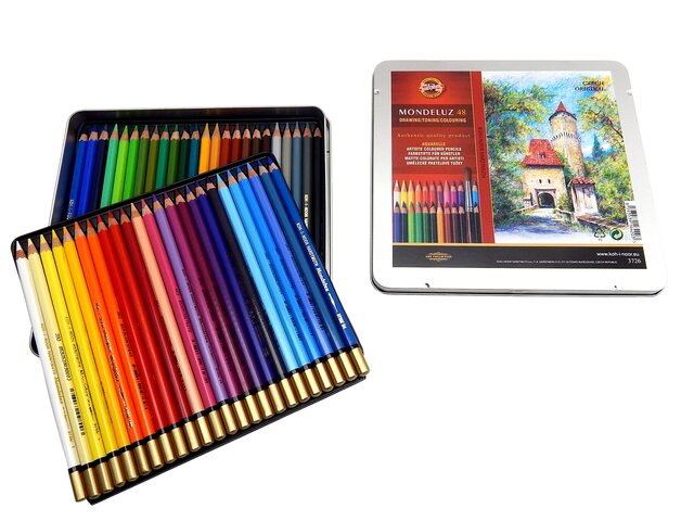 Pastelky 3726/48 akvarelové