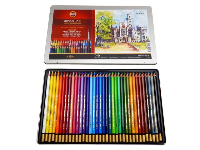 Pastelky 3725/36 akvarelové Hluboká