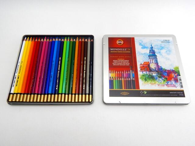 Pastelky 3724/24 akvarelové Krumlov