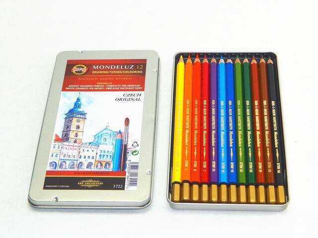 Pastelky 3722/12 akvarelové Budějovice