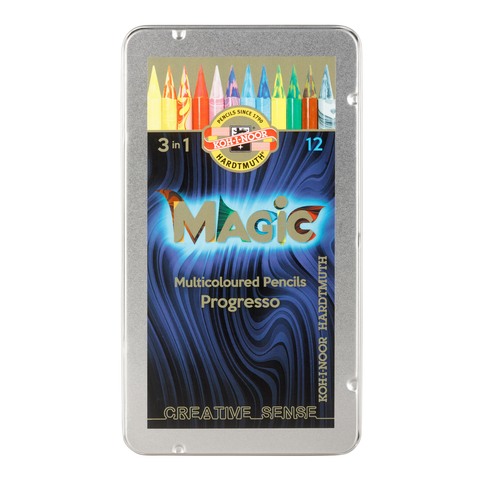 souprava tužek pastelových v laku MAGIC 8772 12