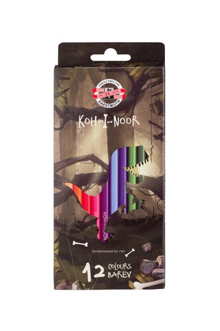 Pastelky 3592/12 DINO dlouhé