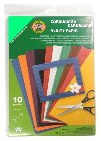 Vlnitý papír 9758 - pastelový zelený