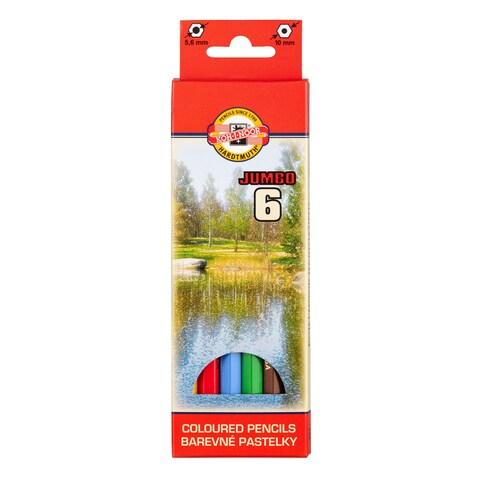 Pastelky 3381/6  dl.silné OK10