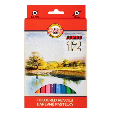 Pastelky 3382/12 dl.silné OK10