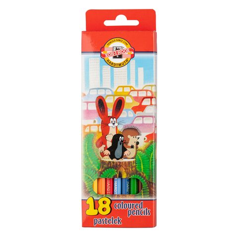 Pastelky 3653/18 KRTEK dlouhé