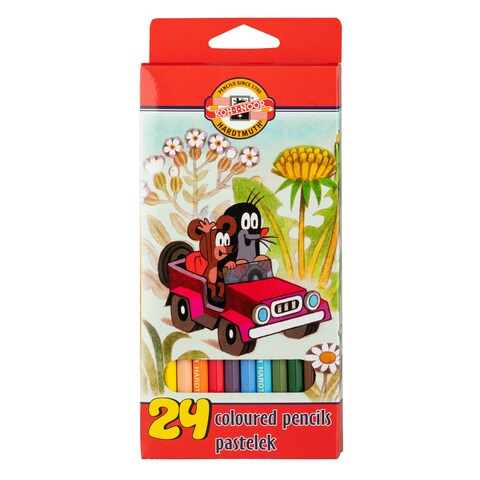 Pastelky 3654/24 KRTEK dlouhé