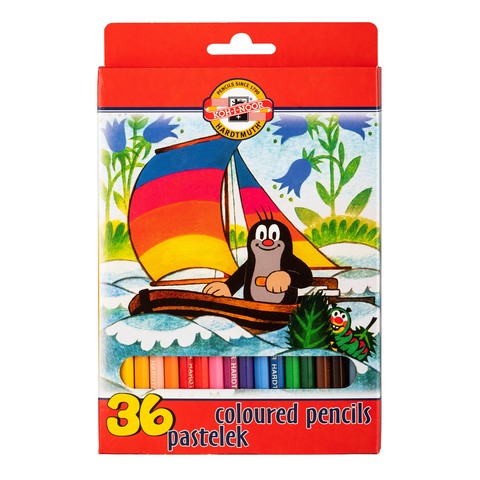 Pastelky 3655/36 KRTEK dlouhé