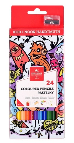 Pastelky 3554/24 TEENAGE dlouhé