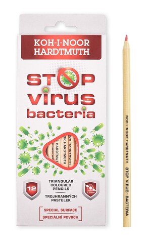 souprava pastelek STOP VIRUS BACTERIA 3182N/12