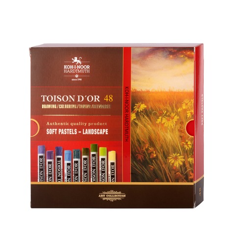 Křídy 8516/48 prašné TOISON D OR  krajina