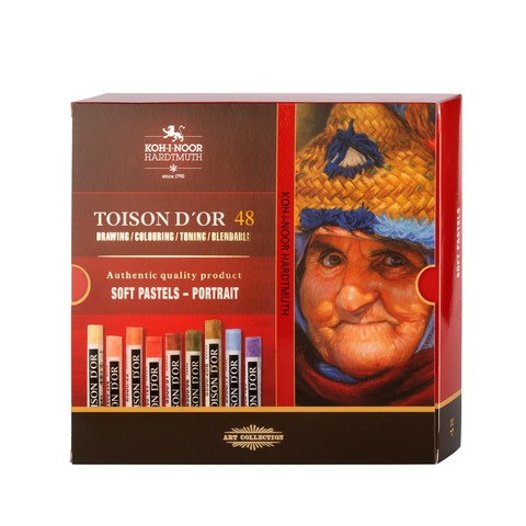 Křídy 8516/48 prašné TOISON D OR  portrét