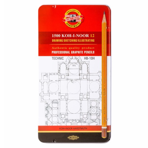 Tužky 1502/I/12   technické-sada