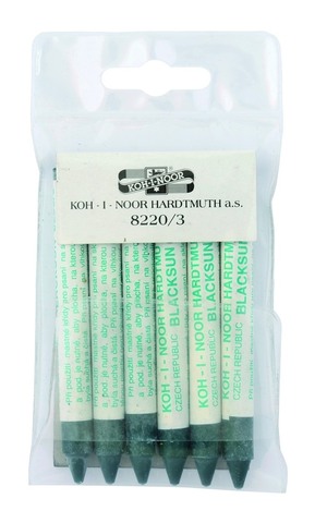 Křídy 8220/3 zelené mastné