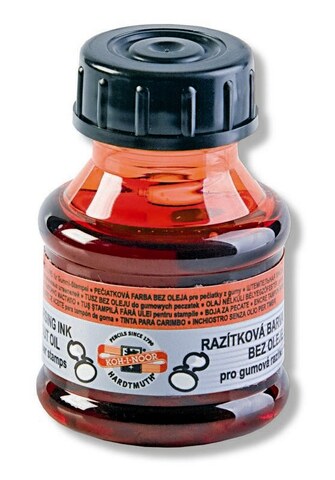 Barva 142502 razítková červená 50 ml