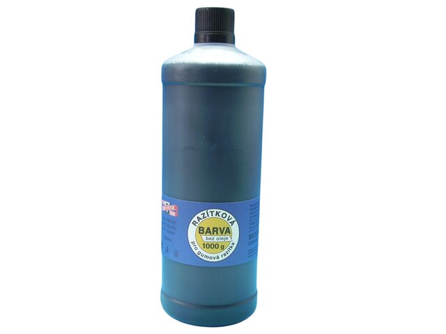Barva 142513 razítková modrá 1000 ml