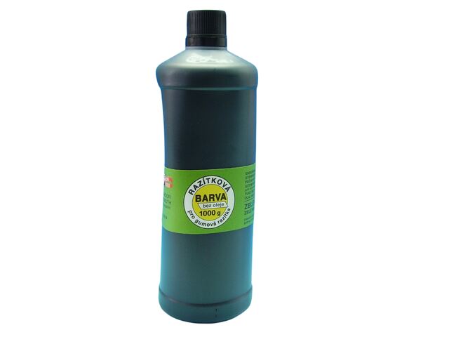 Barva 142514 razítková zelená 1000ml