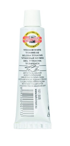 Barva 161505 16ml olej.běloba titanová