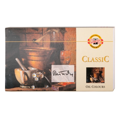 Kazeta 161604 olejových barev CLASSIC