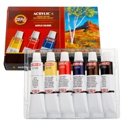 Souprava barvy 162701/6  akrylové 16 ml