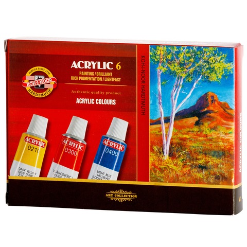 Souprava barvy 162701/6  akrylové 16 ml