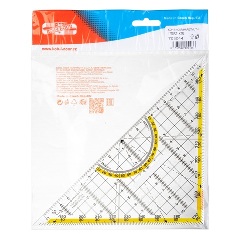 Trojúhel.703044 45/177 čirý s držadlem