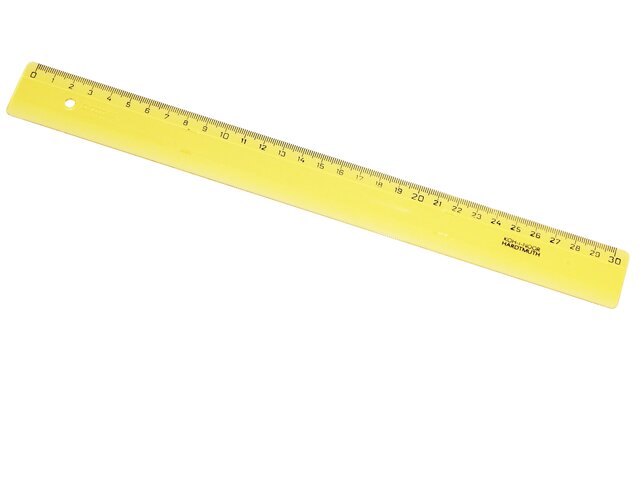 Pravítko 742602 30 cm žluté