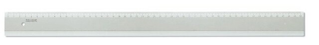 Pravítko 742801 50 cm kouřové