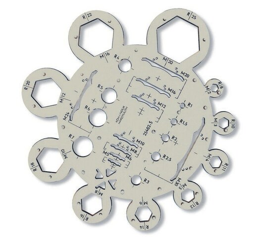 Šablona 749193 maticová barevná