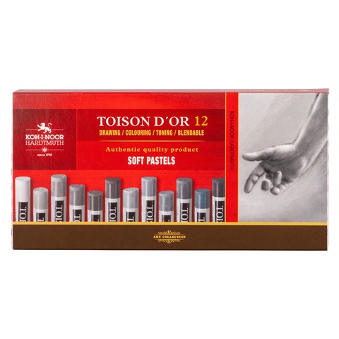 Křídy 8522/G/12 prašné TOISON D'OR