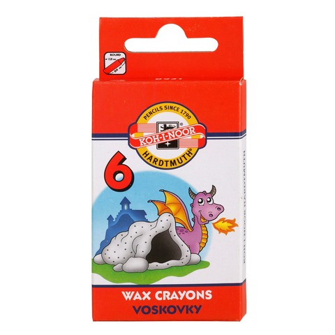 Voskovky 8231/6 krátké papír