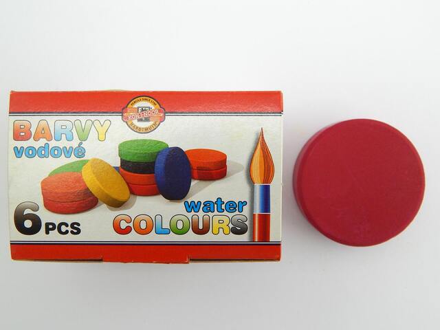 Barva 172805/57 karmínová vodová