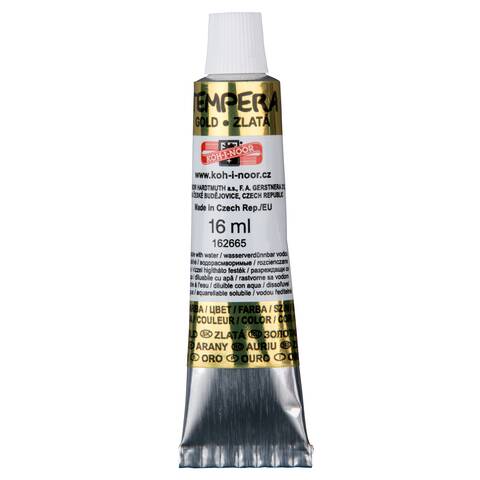 Barva 162665 / 1810  zlatá temperová 16ml