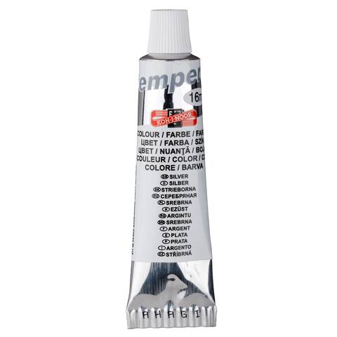 Barva 162664 / 1800 stříbrná temperová 16ml