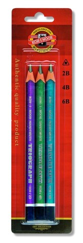 Tužky 1835/3ks BLISTR TRIOGRAPH