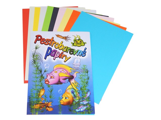 Složka barev.papírů SL/20listů, 80g