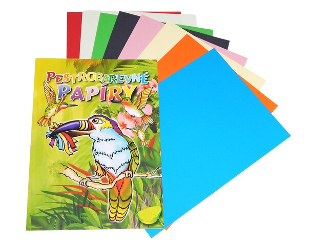 Složka barev.papírů SL/8 listů
