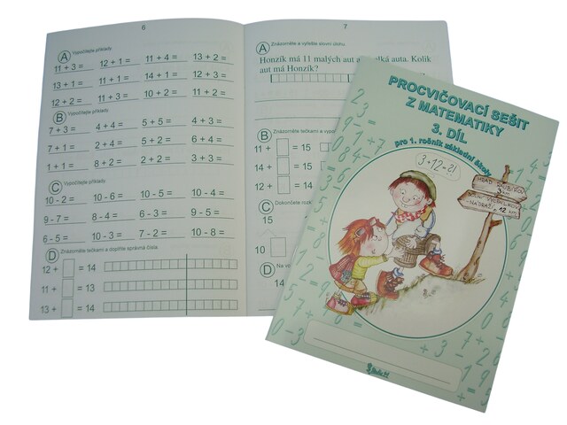Sešit č.3/I.roč.matem.procvičovací