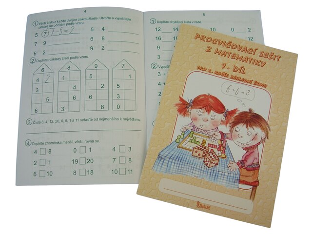 Sešit č.1/II.roč.matem.procvičovací