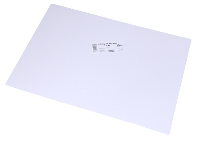 Karton kreslící A3/10ks 180g SCP
