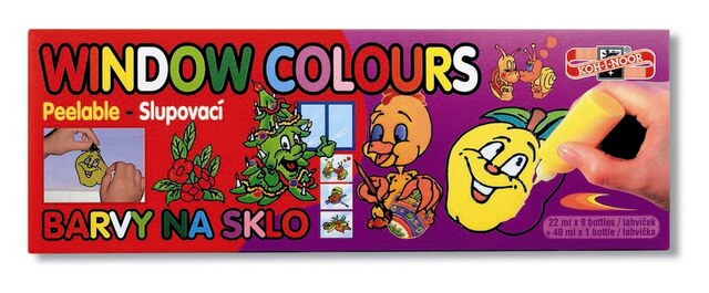 Barvy 9740/10 WINDOW na sklo
