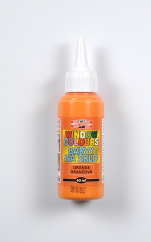 Barva 9742002 ORANŽ 60ml na sklo